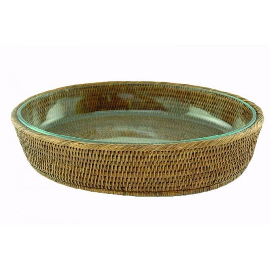 Oval Alley - Pyrex and Rattan