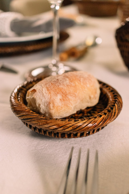 Bread dish - Rattan
