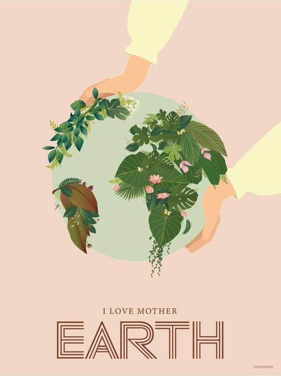 Ilustração I Love Mother Earth